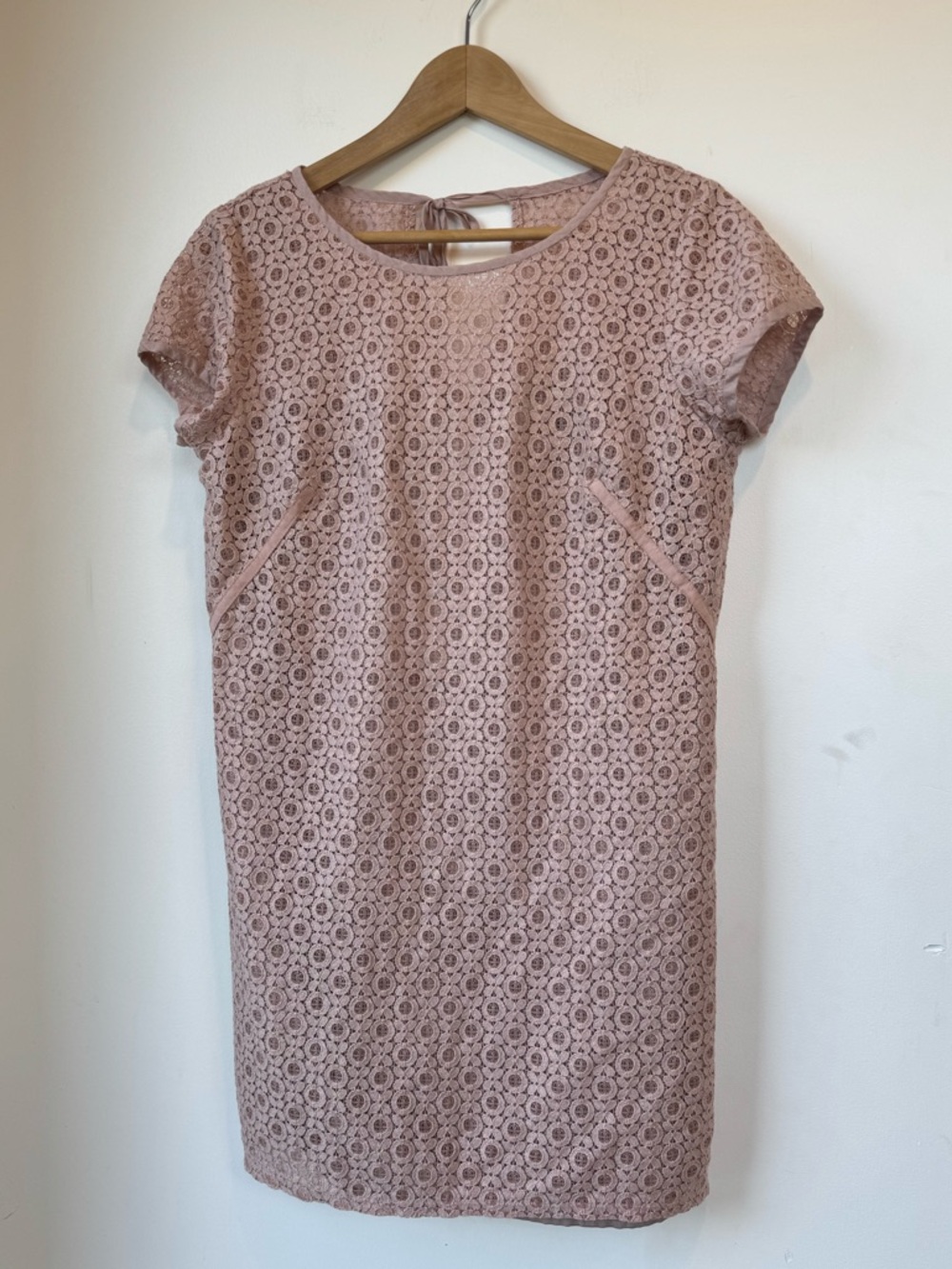 LOFT Rose Lace Shift Dress
